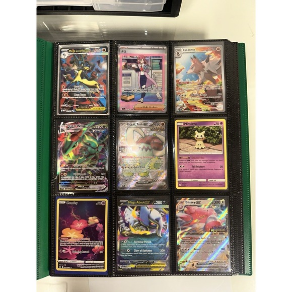 48 near mint pokemon cards mega lucario, irs, full arts, yuka morii mimikyu NM 48 near mint pokemon cards mega lucario, irs, full arts, yuka morii mimikyu NM